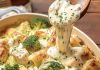 Hähnchen-Brokkoli-Auflauf Alfredo