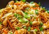 Gebratene Nudeln Ich konnte es täglich essen besser als beim Chinesen