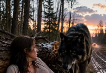 Der Ehemann ließ seine schwangere Frau allein im Wald zurück, in der Hoffnung, sie loszuwerden und ihr gesamtes Vermögen an sich zu bringen. Als die Nacht hereinbrach, tauchte plötzlich ein riesiger Wolf aus den Tiefen des Waldes auf – und was danach geschah, war erschreckend.