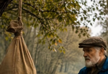 Ein alter Mann entdeckte einen seltsamen Sack, der an einem Ast hing, und beschloss aus Neugier, hineinzusehen. Doch nur wenige Sekunden später floh er voller Angst aus dem Wald. Was er darin entdeckte, entpuppte sich als wahrer Albtraum … 😨