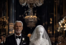 Seit dem Tag meiner Geburt zwang mich mein Vater, Verbände über meinem Gesicht zu tragen, und verbot mir, sie jemals abzunehmen. Erst nach meiner Hochzeit, in meiner ersten Hochzeitsnacht, fasste ich endlich den Mut, die Verbände zu entfernen und mich zum ersten Mal im Spiegel anzusehen. Was ich dort erblickte, ließ mir buchstäblich die Knie zittern… 😲