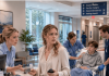 In dem Moment, als meine Debitkarte am Krankenhausschalter abgelehnt wurde, bereiteten sie meinen Sohn im Obergeschoss bereits auf eine Notoperation vor – während mein Mann am anderen Ende der Stadt mit einer anderen Frau Champagner trank.