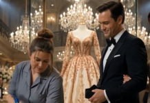 Der arrogante Milliardär zwang die Reinigungskraft, ein unbezahlbares historisches Kleid anzuziehen – und ahnte nicht, dass sie ihn vor allen Gästen bloßstellen würde… 😳