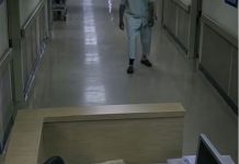 Krankenhaus-Überwachungskameras filmten, wie ich um vier Uhr morgens schreiend unter einen Schreibtisch kroch … Als der Sicherheitsdienst das Armband des Patienten heranzoomte, verstummten alle.
