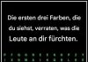 Die ersten drei Farben, die du siehst, verraten, was die Leute an dir fürchten