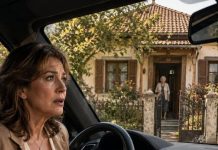 „Mit 62 Jahren, nach dem Tod meines Mannes, bestand ich endlich meinen Führerschein. Als ich in sein Auto stieg und im GPS auf «Zuhause» drückte, führte es mich zu einer Adresse, die ich noch nie zuvor gesehen hatte. Als ich dort ankam, erstarrten meine Hände am Lenkrad.“