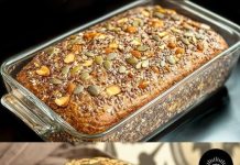 Seit 3 Monaten backe ich dieses PROTEINBROT und habe 7 Kilo abgenommen! Es ist SO knusprig und hält mich den ganzen Tag satt!