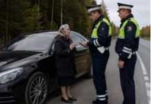 Verkehrspolizisten hielten eine ältere Frau an, nur weil sie einen teuren Luxuswagen fuhr. Sie drückten sie gegen das Fahrzeug und legten ihr Handschellen an, ohne auch nur im Geringsten zu ahnen, wer diese Frau in Wirklichkeit war. 😨